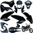 Kit Carenagem Cg Fan 160 Modelo 2016 / 2021 Completo Kit Carenagem Cg Fan 160 Modelo 2016 / 2021 Completo