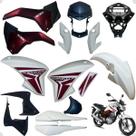 Kit Carenagem Cg Titan 150 Modelo 2014 / 2015 Completo Já Adesivado Kit Carenagem Cg Titan 150 Modelo 2014 / 2015 Completo Já Adesivado