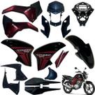 Kit Carenagem Cg Titan 150 Modelo 2014 / 2015 Completo Já Adesivado