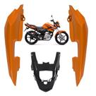 Kit Carenagem Completa Rabeta Traseira Laranja Factor 150 2016 2017