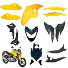 Kit Carenagem Completo Amarelo Topazio Honda Cb300r 2009 2010 2011 2012 Kit Carenagem Completo Amarelo Topazio Honda Cb300r 2009 2010 2011 2012