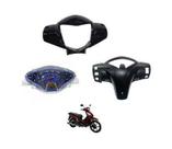 Kit Carenagem Farol Painel Completo E Tampa Jet 50 E Jet 125 - Preto Kit Carenagem Farol Painel Completo E Tampa Jet 50 E Jet 125 - Preto