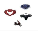 Kit Carenagem Farol Painel Completo E Tampa Jet 50 E Jet 125 - Vermelho