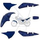 Kit Carenagem Honda Titan 150 2007 Azul Myth Metalico