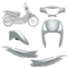 Kit Carenagem Moto Honda Biz 125 KS ES 2006 2007 2008 2009 2010 4 Peças Pro Tork Substituição Alta Resistência Kit Carenagem Moto Honda Biz 125 KS ES 2006 2007 2008 2009 2010 4 Peças Pro Tork Substituição Alta Resistência