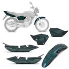 Kit Carenagem Moto Honda Titan 2000 2001 2002 2003 2004 3 Peças Pro Tork Substituição Alta Resistência