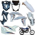 Kit carenagem nxr bros 160 2022 / 2024 completo novo / asa do tanque tampa lateral frente frontal paralama rabeta traseira Kit carenagem nxr bros 160 2022 / 2024 completo novo / asa do tanque tampa lateral frente frontal paralama rabeta traseira