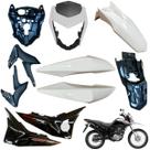 Kit Carenagem Nxr Bros 160 modelo 2016 Até 2021 Completo Aba do Tanque Tampa Lateral Frontal Rabeta Traseira Paralama Dianteiro Kit Carenagem Nxr Bros 160 modelo 2016 Até 2021 Completo Aba do Tanque Tampa Lateral Frontal Rabeta Traseira Paralama Dianteiro