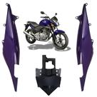 Kit Carenagem Rabeta Completa Traseira Lateral Honda Cb300r Roxo 2011 Kit Carenagem Rabeta Completa Traseira Lateral Honda Cb300r Roxo 2011