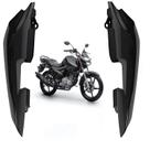 Kit Carenagem Rabeta Lateral Traseira Preto Metálico Factor 150 2021 2022 2023 2024