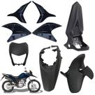 Kit Carenagem Traseiro Lateral Dianteiro Honda Xre 300 Azul Cruzeiro 2012