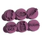 Kit Carimbo Marcador Brigadeiros BOTOX SKINCARE Molde Festa Confeitaria Aniversario Brigadeiro