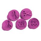 Kit Carimbo Marcador Brigadeiros COSTURA COSTUREIRA LINHA Kit Carimbo Marcador Brigadeiros COSTURA COSTUREIRA LINHA