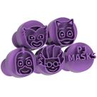 Kit Carimbo Marcador Brigadeiros PJ MASKS Molde Festa Confeitaria Aniversario Brigadeiro
