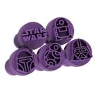Kit Carimbo Marcador Brigadeiros STAR WARS Molde Festa Confeitaria Aniversario Brigadeiro
