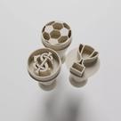 Kit Carimbo Marcador Brigadeiros TIME DE FUTEBOL INTERNACIONAL Molde Festa Confeitaria Aniversario Brigadeiro