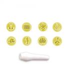 Kit Carimbos Fundo Do Mar Amarelo Bluestar