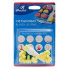 Kit Carimbos Fundo Do Mar Blue Star - 8 Carimbos 411027