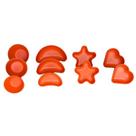 Kit Carimbos para Salgados e Doces com 10 Peças Compacta Print Kit Carimbos para Salgados e Doces com 10 Peças Compacta Print