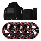 Kit Carlota Esportiva Nitro 13 Vermelha + Tapete Palio G3