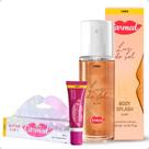 Kit Carmed: 01 Body Splash Luz do Sol 200ml e 01 Hidratante Labial Glitter 3 em 1