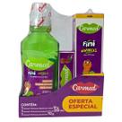 Kit Carmed Fini Minhocas Azedinhas: Gel Dental + Enxaguante + Hidratante Labial