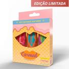 Kit Carmed Sorvete Hidratante Labial 3 Sabores Refrescantes
