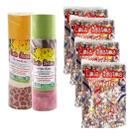 Kit Carnaval 4 Confetes 120g + 40 Rolinhos Serpentinas Festa Kit Carnaval 4 Confetes 120g + 40 Rolinhos Serpentinas Festa