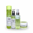 Kit Carol Kyoko (4 produtos) - Shampoo + Gel + Finalizador + Máscara - Left