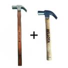 Kit Carpinteiro Martelo 29mm Cabo Longo Super Pro Com Martelo 29mm Cabo Curto Bellota Cabeça Em Aço. Kit Carpinteiro Martelo 29mm Cabo Longo Super Pro Com Martelo 29mm Cabo Curto Bellota Cabeça Em Aço.