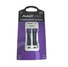 Kit Carregador + 2 Pilhas Recarregáveis Universal AAA 1000mah Bivolt