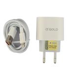 Kit Carregador A'Gold Usb 30w 6.1 A CA31-6 Lightning Kit Carregador A'Gold Usb 30w 6.1 A CA31-6 Lightning