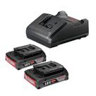 Kit Carregador com 2 Baterias 18V 2Ah GAL18V20 + GBA18V Bosch