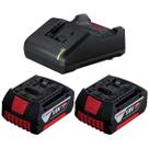Kit Carregador com 2 Baterias GBA 18V 4.0Ah Bosch