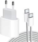 Kit Carregador com cabo tipo C turbo 35W compativel com Iphone 15 16 17