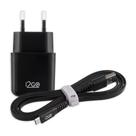Kit Carregador De Parede + Cabo Micro Usb I2go I2gkit009bk