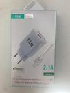 Kit carregador de viagem homólogado Para IPhone