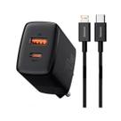 Kit Carregador Duplo Baseus Compact 20w Para iPhne 14 e Anteriores Cabo de 1 metro Preto Kit Carregador Duplo Baseus Compact 20w Para iPhne 14 e Anteriores Cabo de 1 metro Preto