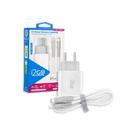Kit Carregador I2Go 20W USB-C PD + Cabo Lightning MFi 1,5m Branco