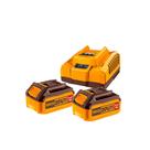 Kit carregador inteligente ingco p20s com 2 baterias 20v 4ah fbck1424