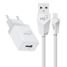 Kit Carregador Parede Usb ELG + Cabo Usb Tipo-c KT10WC