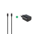 Kit Carregador Power com Cabo USB-C 1,5m em Nylon