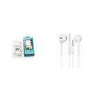 Kit carregador rapido v8 car7409 e fone de ouvido com fio fon 8605 inova