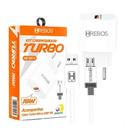 Kit Carregador Turbo Hrebos HS-156 V Micro USB V8 18W com Cabo Certificação Anatel