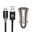 Kit Carregador Turbo Veicular Carro Usb Micro Usb V8 3.0a