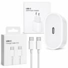 Kit Carregador USB-C + Cabo Lightning USB-C 1m Compatível com iPhone 13 12 11 X SE