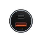 Kit Carregador Veicular Baseus Golden Contactor Max Dual Quick Charger U+C 60W com Cabo 1m