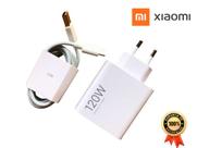 Kit Carregador Xiaomi 120W