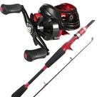 Kit Carretilha 19 Rolamentos Drag 4,5kg Vara 1,80m Ação Media 91015