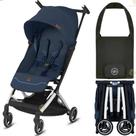 Kit Carrinho Bebê GB Pockit Allcity Night Blue Ultracompacto para Viagem Kit Carrinho Bebê GB Pockit Allcity Night Blue Ultracompacto para Viagem